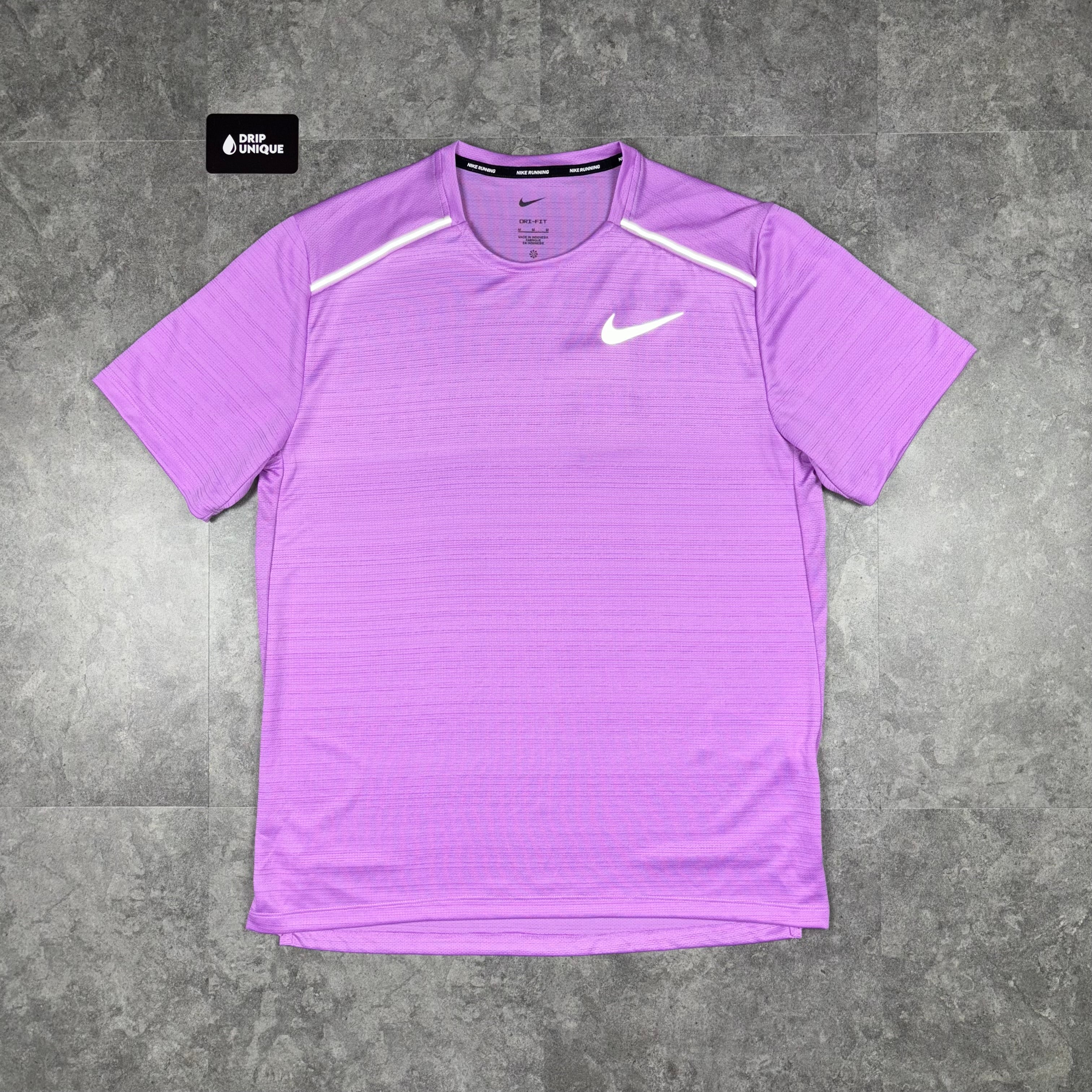 Nike Miler T Shirt Lilac