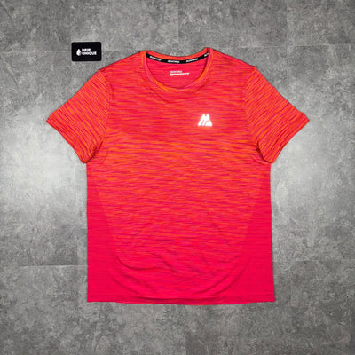 Men's Montirex Seamless T-Shirt Orange / Hot Pink, dripuniqueuk