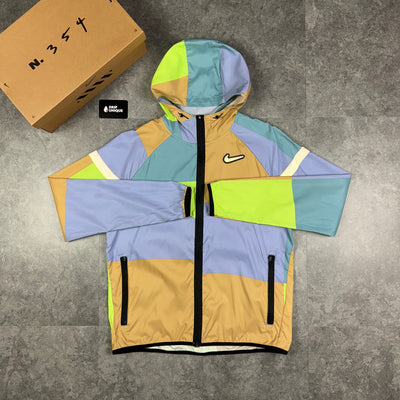 Nike Patchwork Windrunner Jacket Yellow