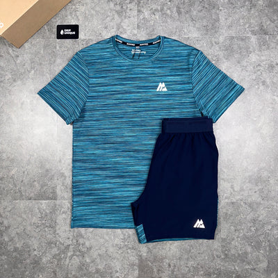 Men's Montirex Trail 2.0 T-Shirt Teal, dripuniqueuk