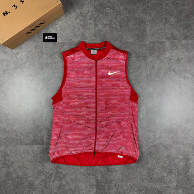 Nike Aeroloft 800 Gilet Red