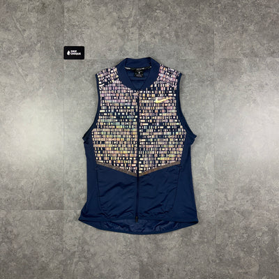 Nike Aeroloft 800 Gilet Blue