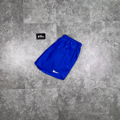 Men's Nike Dri-Fit Challenger Shorts 5" Royal Blue, dripuniqueuk