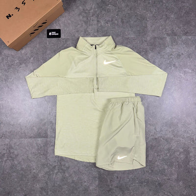 Nike Therma 1/4 Zip Top Olive Green