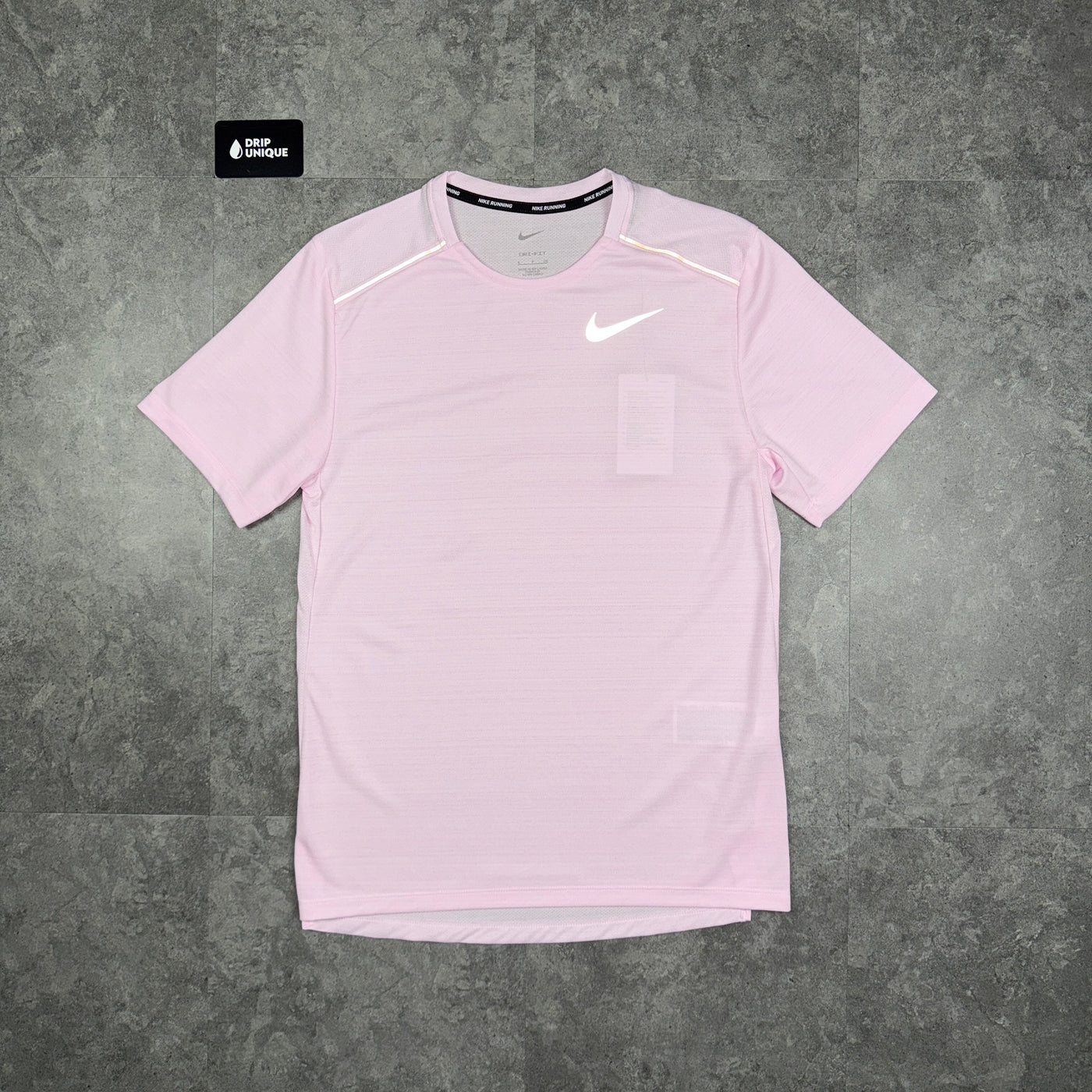 Nike Miler T-Shirt Pink Foam