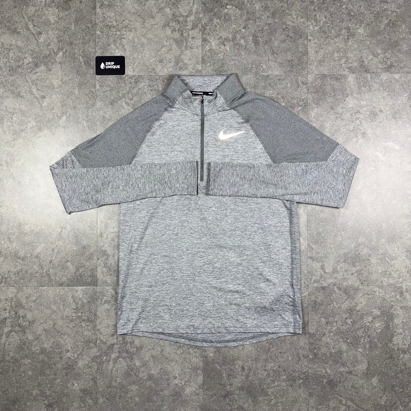 Nike Therma 1/4 Zip Top Grey