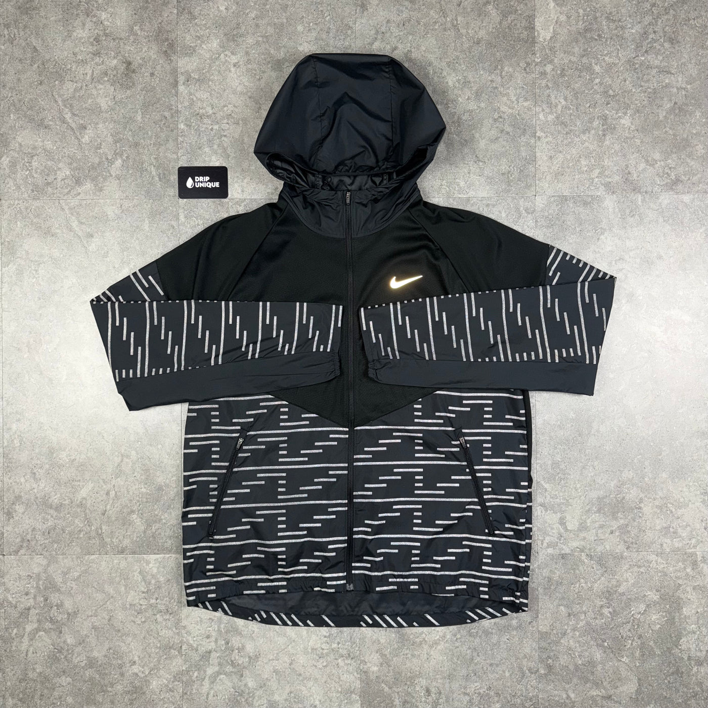 Nike Repel Running Division Flash Windrunner Jacket Black