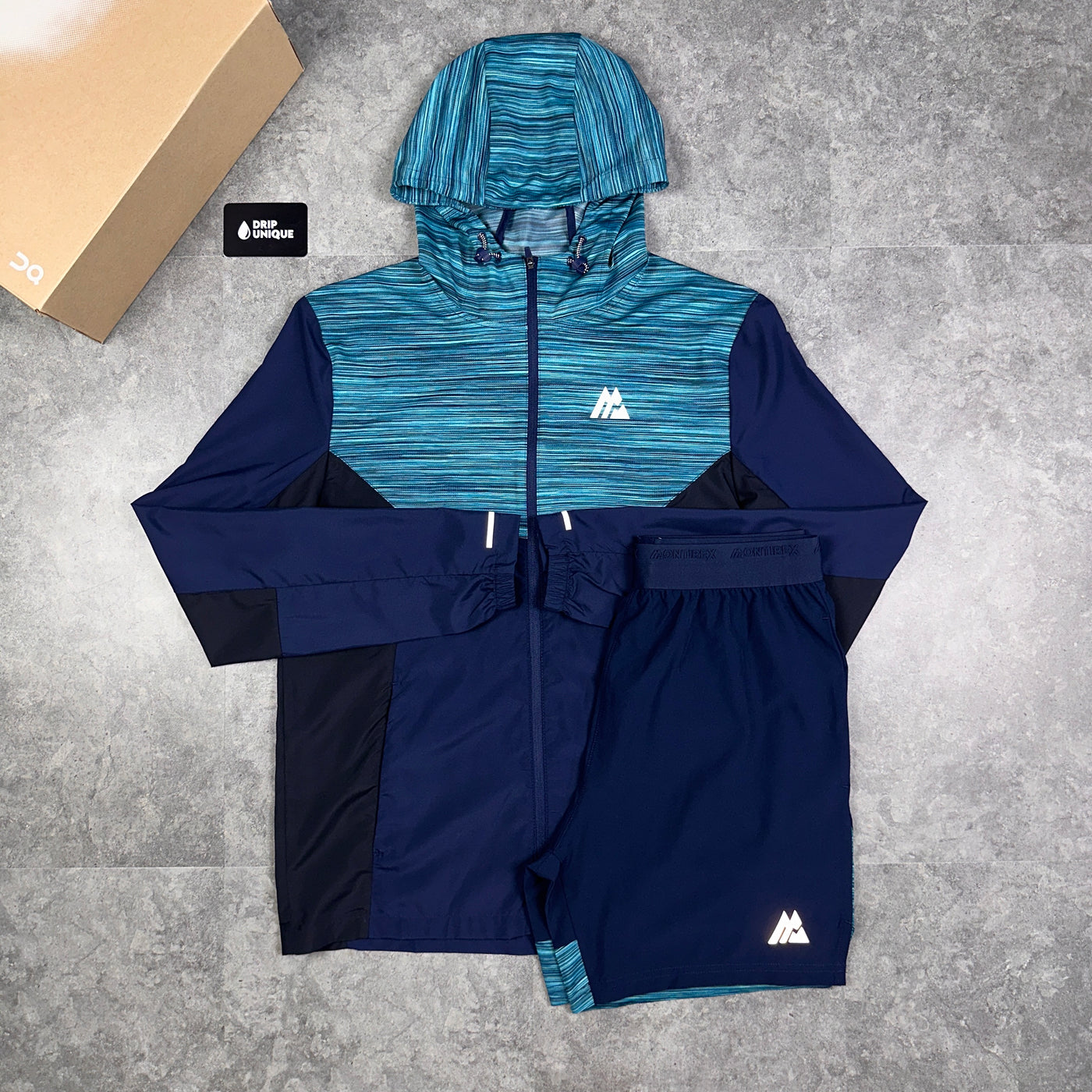 Montirex Trail 3.0 Windrunner Teal, Mens Montirex, dripuniqueuk