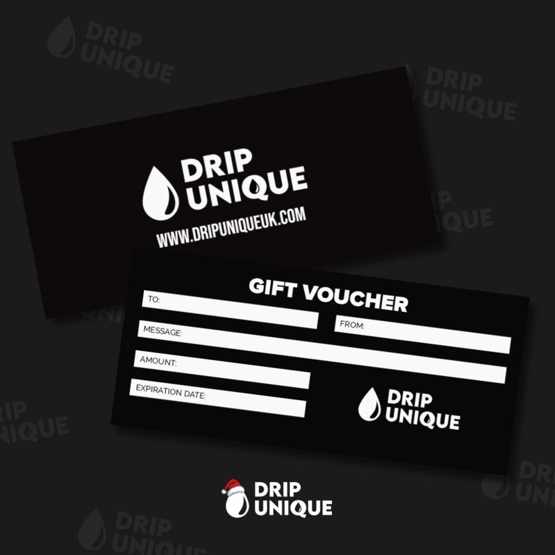 Men's Clothing Gift Voucher, dripuniqueuk