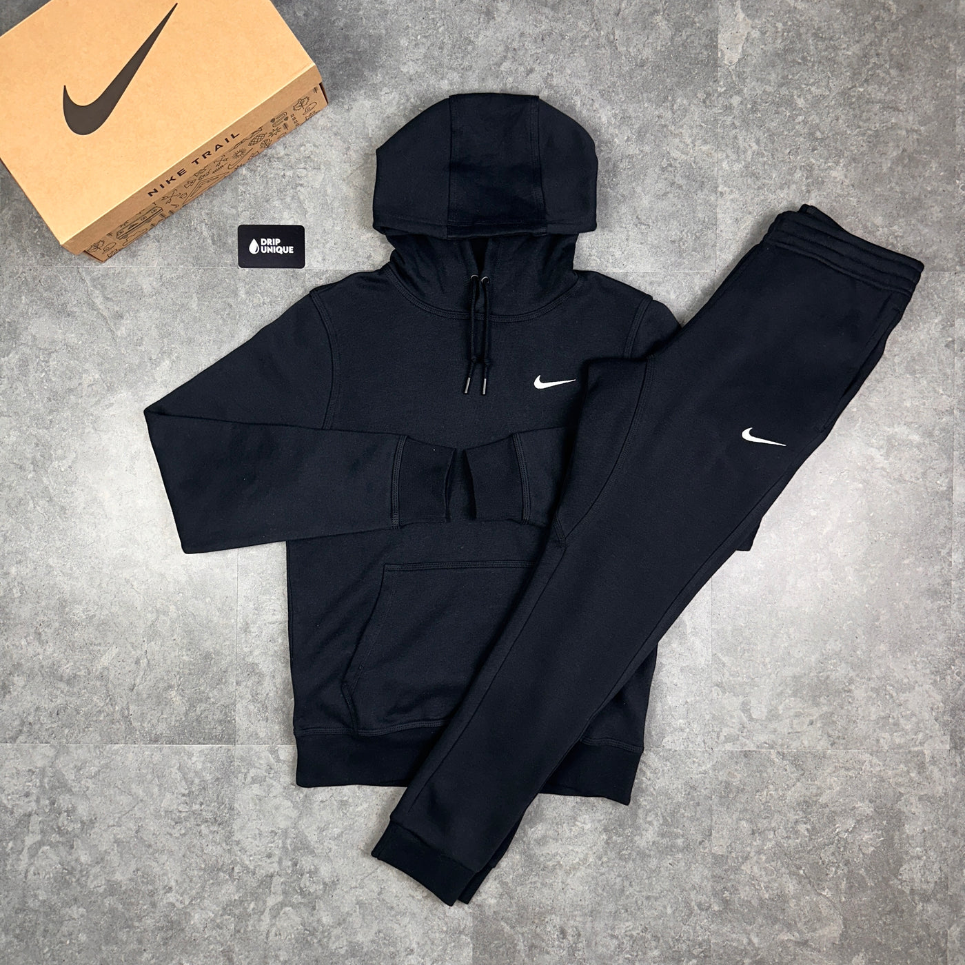 Nike Club Fleece Set Black dripuniqueuk