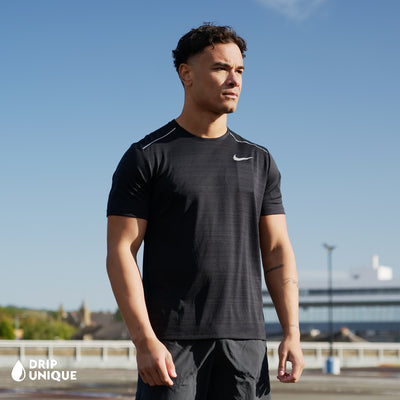 Nike Miler T-Shirt Black, Nike Miler, dripuniqueuk