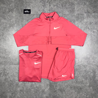 Nike Therma 1/4 Zip Adobe Bundle, dripuniqueuk