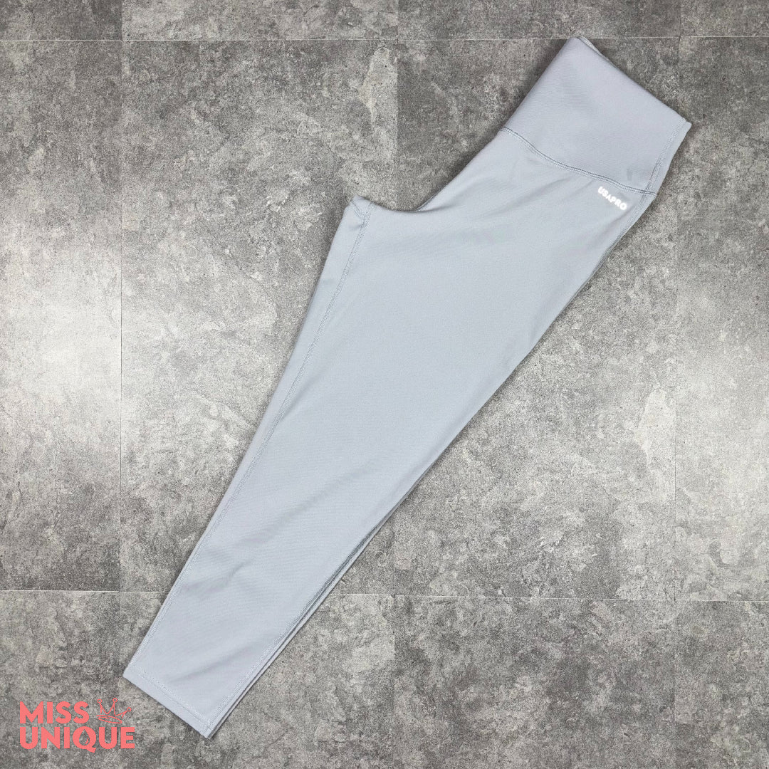 Womens USA Pro Legging Light Grey, missuniqueuk, dripuniqueuk