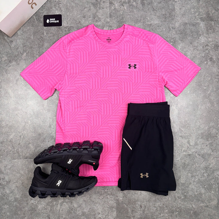 Pink under armour top hotsell