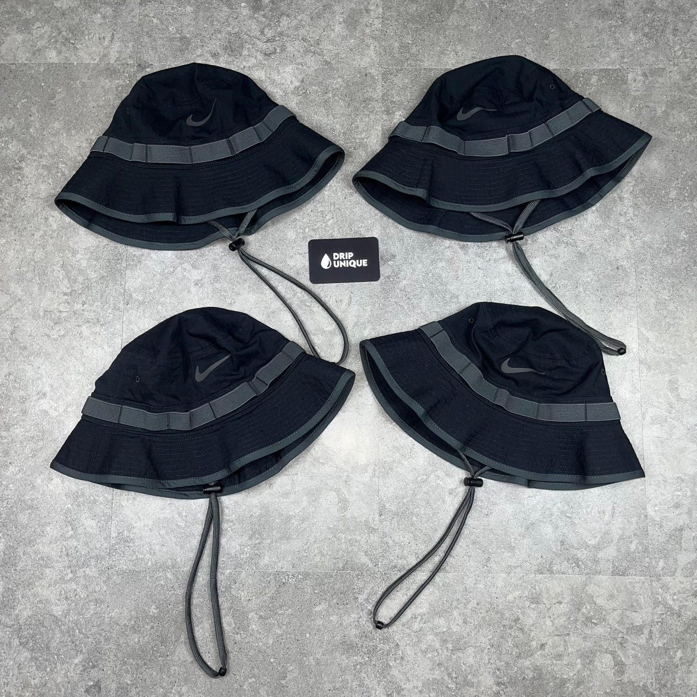 Nike Bucket Hat Black dripuniqueuk