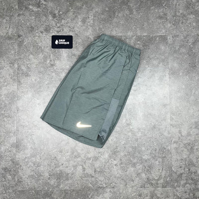 Men's Nike Dri-Fit Challenger Shorts 7" in Grey, dripuniqueuk